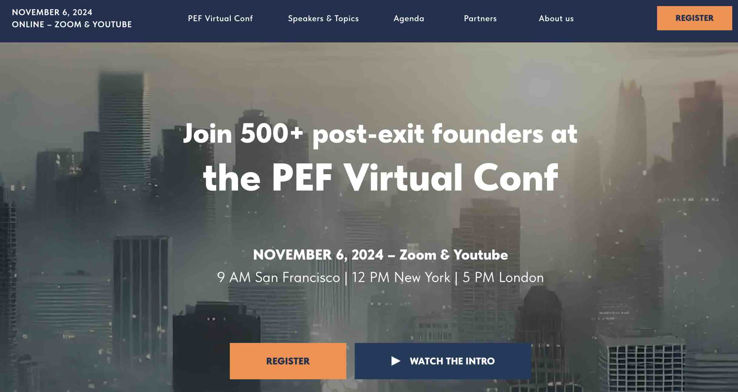Building impactful communities and products Post-Exit